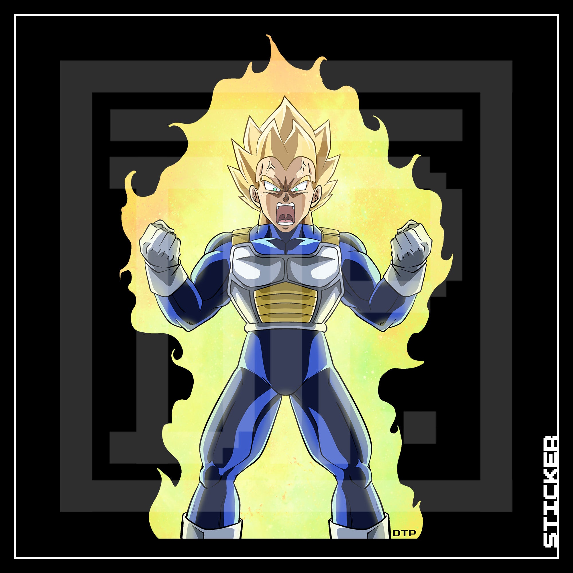 DBZ [ SS Vegeta ] STICKER