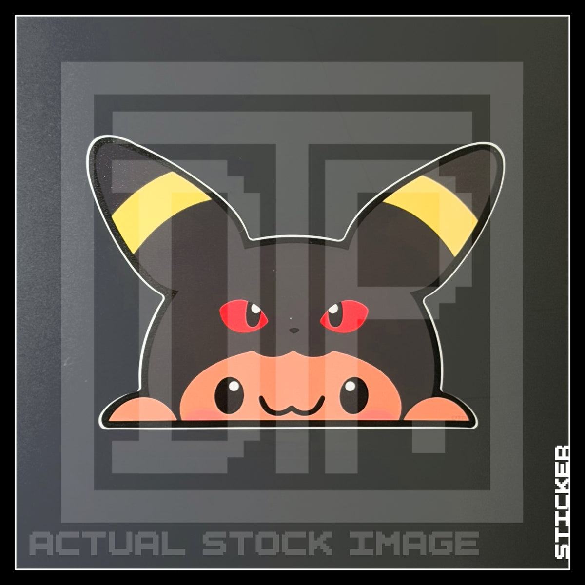 PKMN [ Eevee Umbreon ] PEEKER STICKER