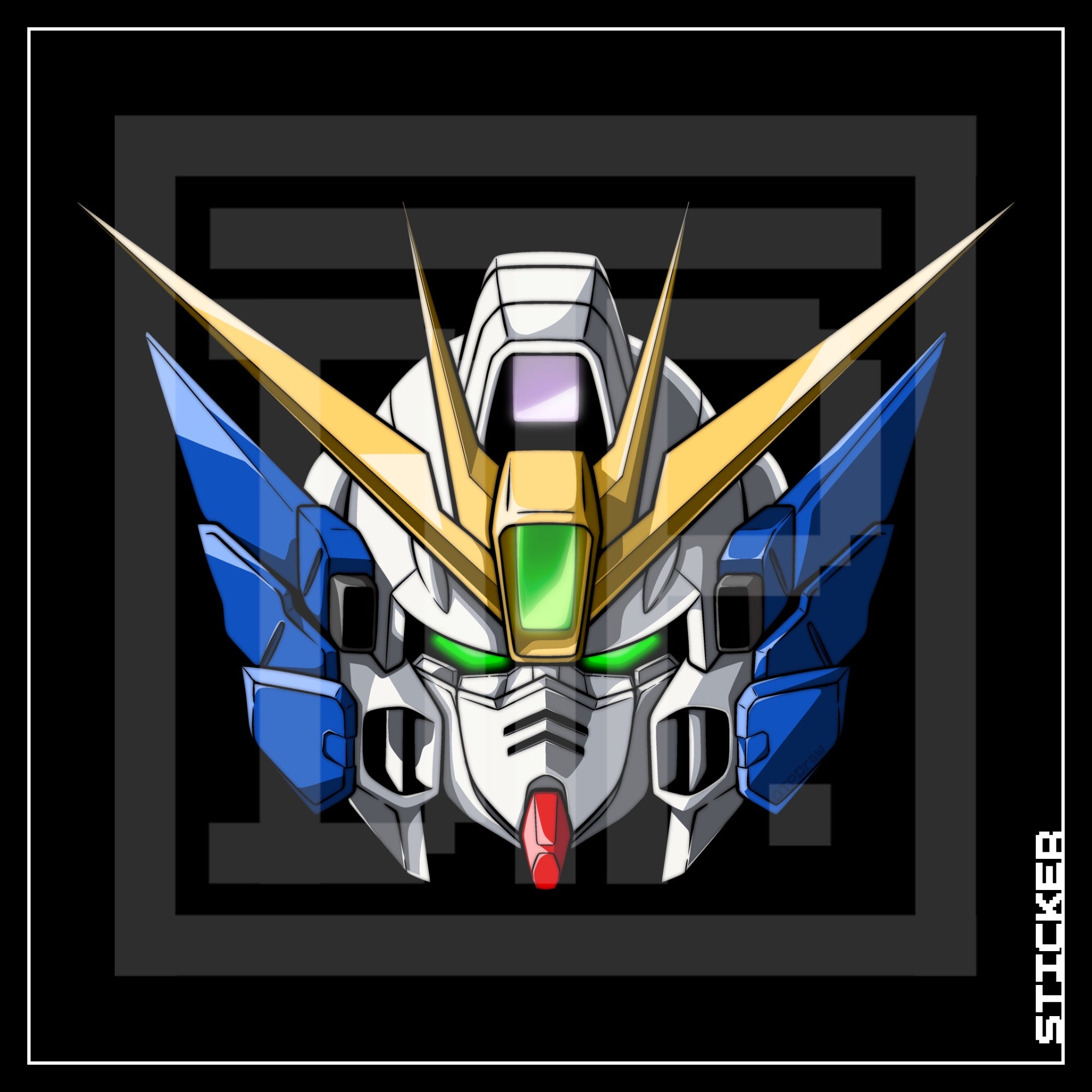 GUNDAM [ Wing Zero ] STICKER