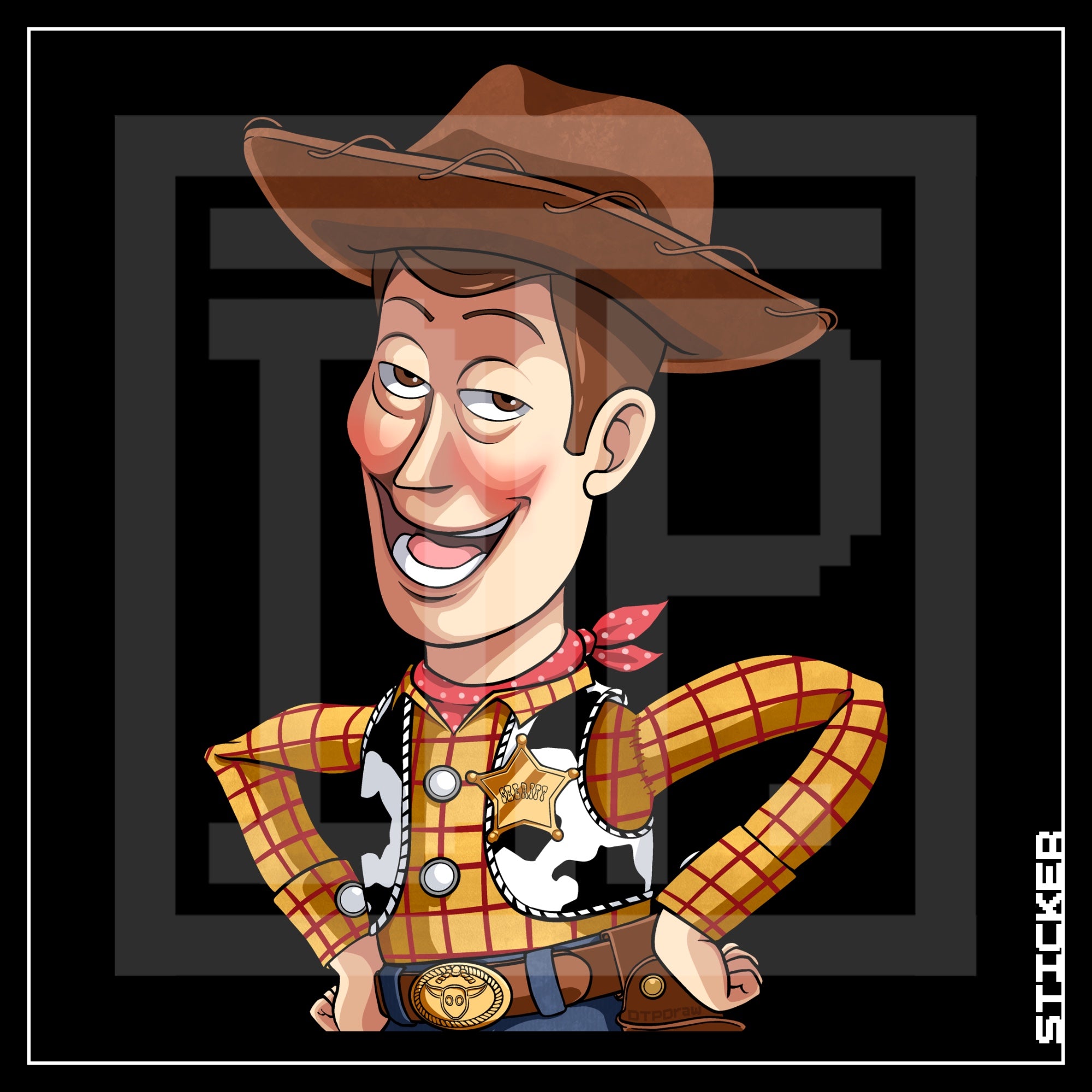 Toy Story [ Woody ] STICKER
