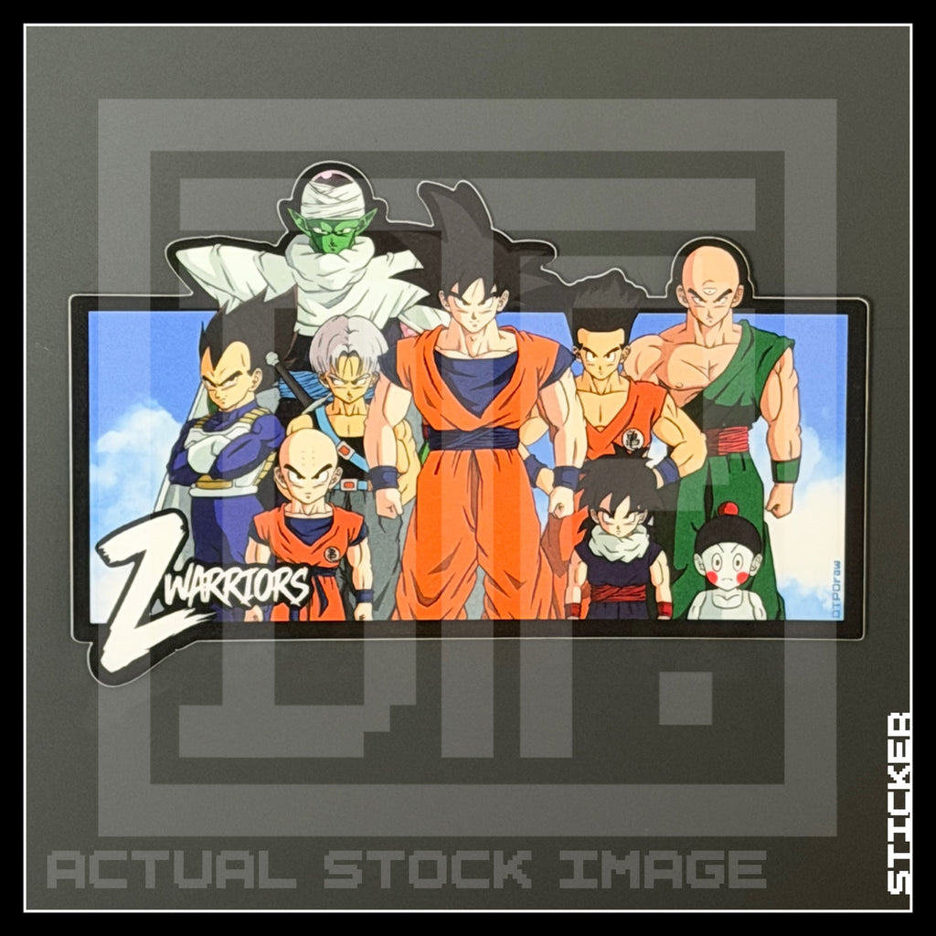 DBZ [ Z WARRIORS ] STICKER